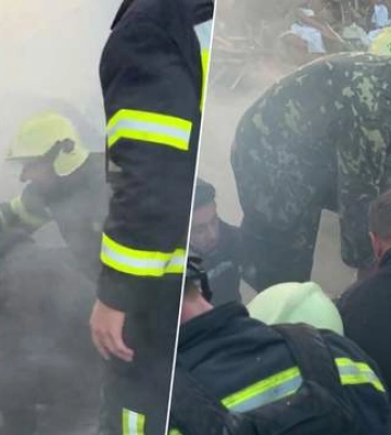 Доставали из под-завалов разрушенного дома: появилось видео спасения пострадавших в Сумах