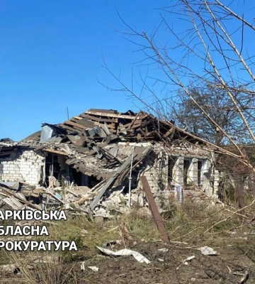 На Петропавловку на Харьковщине, где пострадал мужчина, сбросили КАБ (видео)