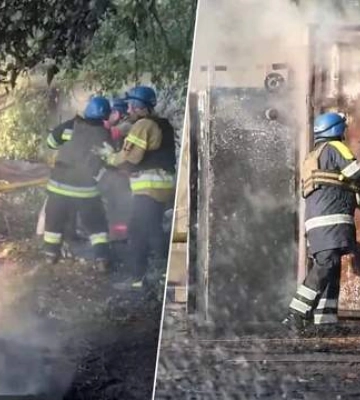 Вдалося не допустити вибуху цистерн з метаном: у МВС розповіли деталі атаки по Запоріжжю