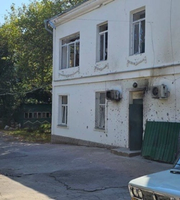 Росіяни обстріляли центр Херсона