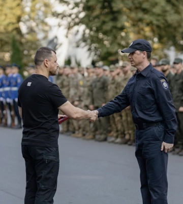Міністр внутрішніх справ відзначив рівненського вибухотехніка