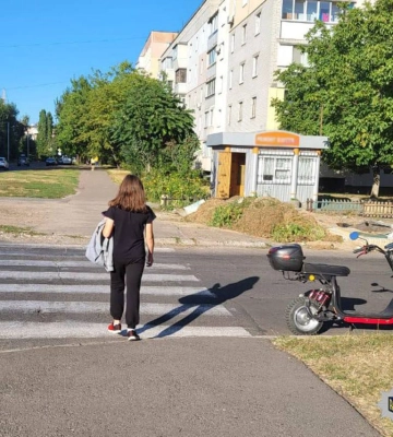 За один вечір у Черкасах дві дитини потрапили під колеса велосипедистів