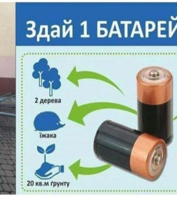 Врятуй природу: жителів Рівного закликають здати батарейки