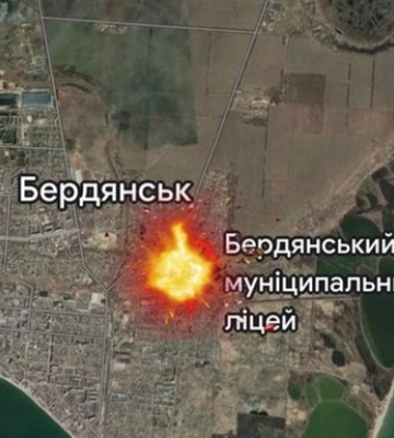 В Бердянске на &quot;избирательном участке&quot; оккупантов раздались взрывы