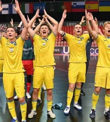 Сборная Украины U-19 сыграет полуфинальный матч ЧЕ по футзалу