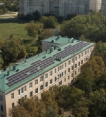 У лікарні на Полтавщині запрацювала сонячна електростанція