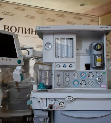 Волинь отримала шість апаратів для інгаляційного наркозу