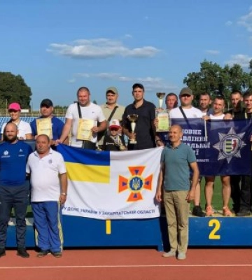 Хто найсильніший та найспритніший – вирішували між собою силовики Закарпаття