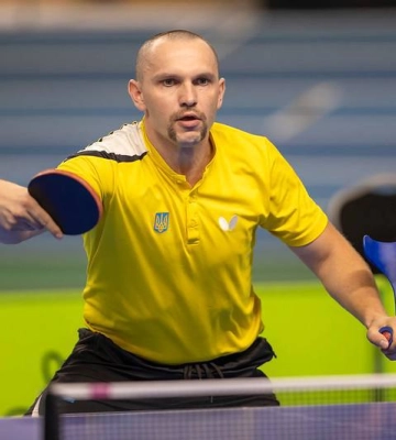 Паралімпієць з Львівщини виборов два золота на чемпіонаті Європи з настільного тенісу
