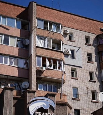 Через ракетний удар постраждало житло понад 5000 криворіжців