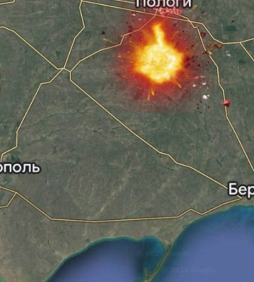 На окупованому Запоріжжі пролунав вибух у штабі “Єдиної Росії”