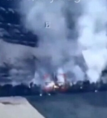 Знищення 4 російських САУ на південному напрямку. ВIДЕО