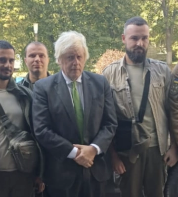 Борис Джонсон прибув до Києва