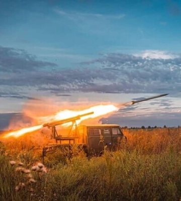 Карта боевых действий в Украине на 9 сентября