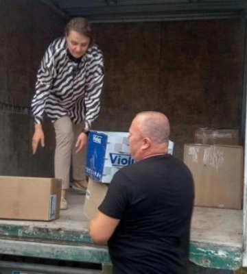 Прихожани церкви з Гощанщини передали гумдопомогу мешканцям Херсонщини