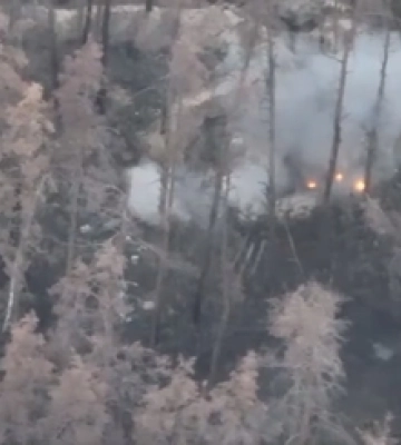 Волинські тероборонівці з допомогою дрона знищили бліндаж російських військових