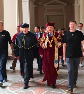 Як у Львові зустрічають Бориса Джонсона