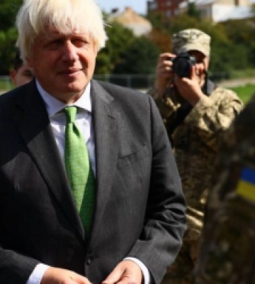 До Львова приїхав експрем’єр-міністр Великої Британії Борис Джонсон (ФОТО)