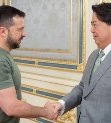 До України з неоголошеним візитом їде глава МЗС Японії – ЗМІ