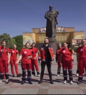 Відео рівненських медиків із повстанською піснею зібрало мільйон переглядів