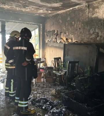 В Одесі під час пожежі постраждали батько і п&#039;ятеро дітей