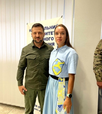 Президент нагородив спортсменку з Волині орденом княгині Ольги ІІІ ступеня