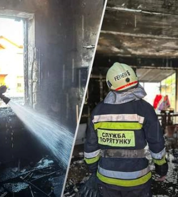 В Одессе возник пожар в доме: пострадал мужчина и четыре ребенка