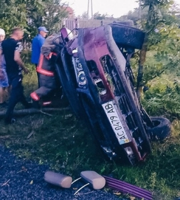 Один чоловік загинув: подробиці ДТП на Волині, в якій авто злетіло у кювет 