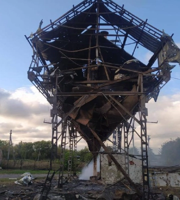 Окупанти скинули керовану авіабомбу на агропідприємство в Харківській області