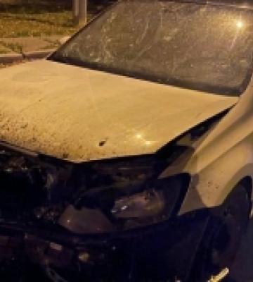 У Києві уламки ворожого дрона поранили чоловіка