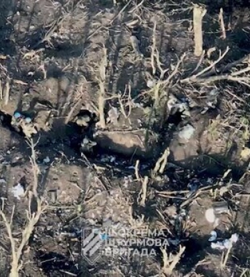 Воїни 3 ОШБр вибили російських окупантів з посадки на Бахмутському напрямку та взяли у полон трьох російських загарбників. ВIДЕО