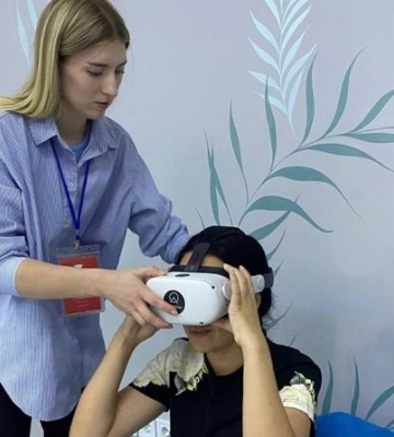 У Миколаєві використовують VR-шоломи для психологічної реабілітації