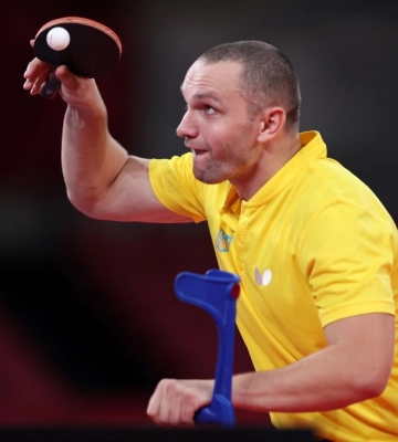 Два «золота» чемпіонату Європи з паратенісу виборов Віктор Дідух зі Львівщини