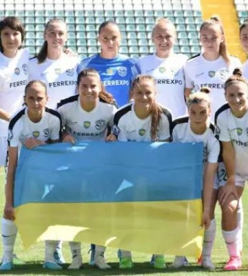 Полтавська жіноча «Ворскла» перемогла хорватський «Осієк»
