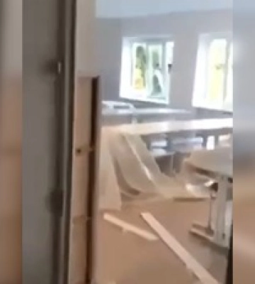На Львівщині в одній зі шкіл стався потужний вибух: відео і всі подробиці