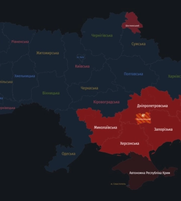 В ряде областей Украины объявлена воздушная тревога из-за угрозы БПЛА