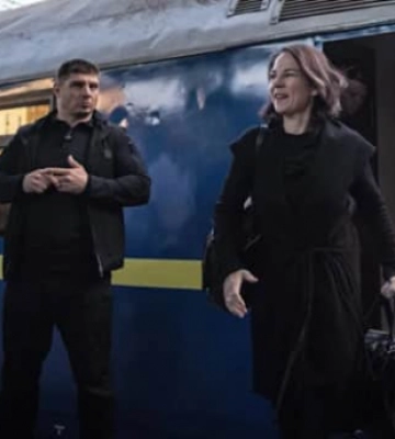 Міністр МЗС Німеччини приїхала до Києва