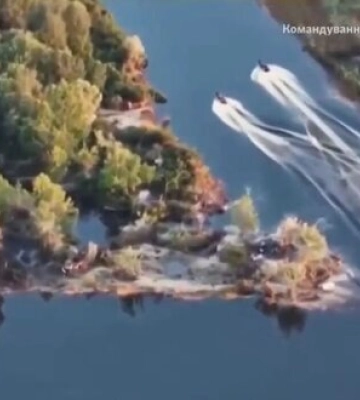 ЗСУ знищили 6 російських катерів у районі окупованого лівобережжя Херсонщини, - ОК &quot;Південь&quot;. ВIДЕО