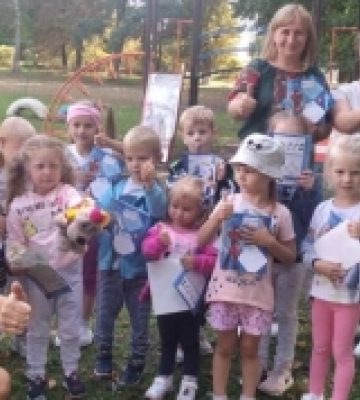 У дошкільному підрозділі Смордвівського ліцею на Рівненщині дітей навчали безпековим правилам