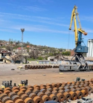 У порту захопленого ЗС РФ Маріуполя запустили тепловози — Андрющенко