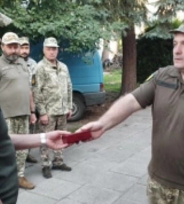 Військовослужбовцям з Шацької громади на Волині вручили нагороди