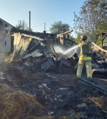 Ворог вдарив з артилерії по селу у Куп’янському районі Харківщини