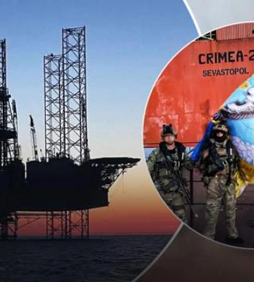 Битва за море – &quot;вышки Бойка&quot;: в ГУР показали уникальные фото спецоперации