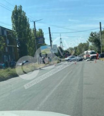 У Кропивницькому зіштовхнулися Chevrolet та Volkswagen, травмувався один з водіїв
