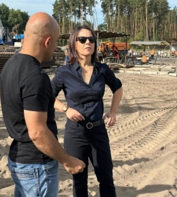 Міністр МЗС Німеччини приїхала до Києва