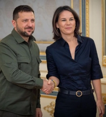 Зеленський провів зустріч з Бербок