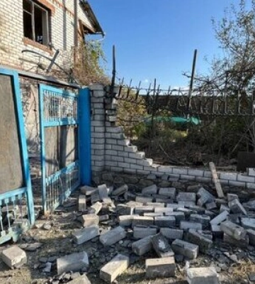 За добу ворог 4 рази обстріляв Нікополь. ФОТО