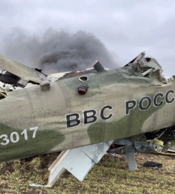 "Вертолетов становится меньше": украинские партизаны наведались на военный аэродром в Крыму 