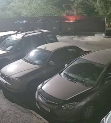 У Миколаєві цьогоріч спалили більше 30 нових контейнерів для сміття
