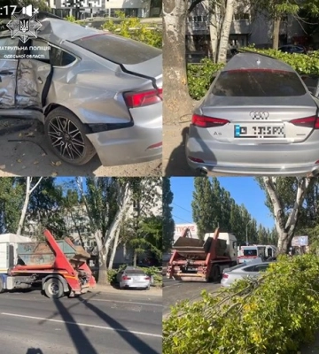 В Одесі зіткнулися автомобілі, є постраждалий